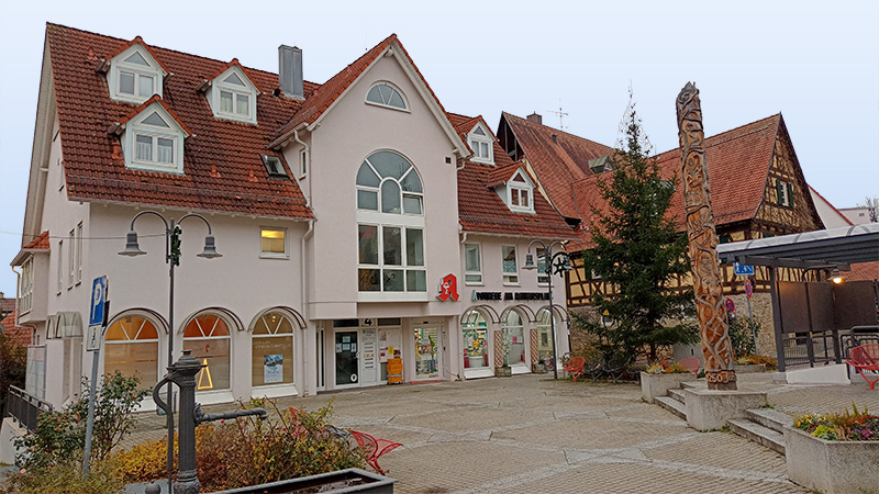 Rathausplatz Hirschlanden